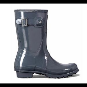 💕HUNTER SHORT GLOSS RAIN BOOTS! NWOB 💕